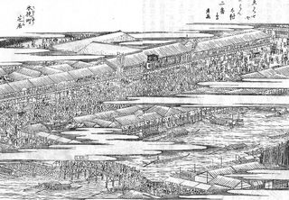 雪旦_江戸名所図会_木挽町芝居